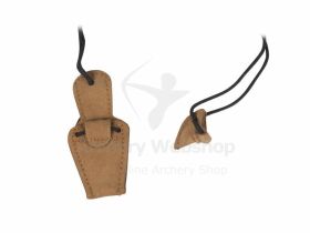 White Feather Bow Stringer Dew