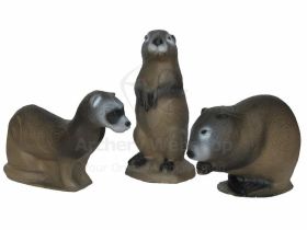 3Di Family Pack Mink Muskrat and Prairie Dog 2021