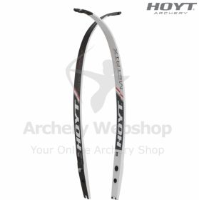 This product image displays the Hoyt Metrix™ Limbs featuring advanced syntactic foam or laminate cores wrapped in high-grade carbon. The finish demonstrates protective coatings that enhance durability, UV/IR resistance, and long-term structural stability.