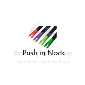 Placing Arrow Push In Nock