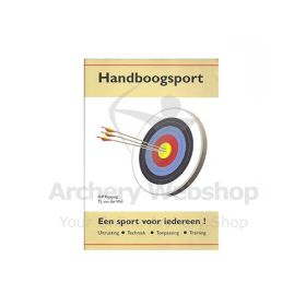 Starter Book -Dutch- Handboogsport voor iedereen Herman Repping - with the signature of the writer