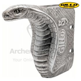 Gillo Aluminium sculpture with Cobra head