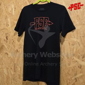 PSE Orginal Limited Clothing T-SHirt Black & Orange Text